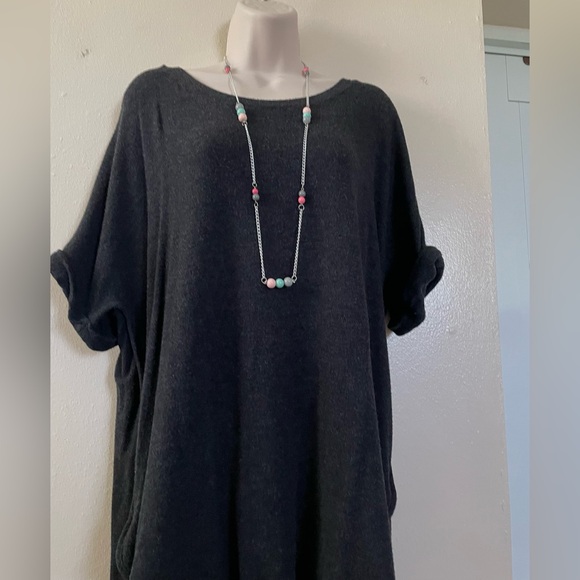 Matty M Charcoal Knitwear - Picture 6 of 9